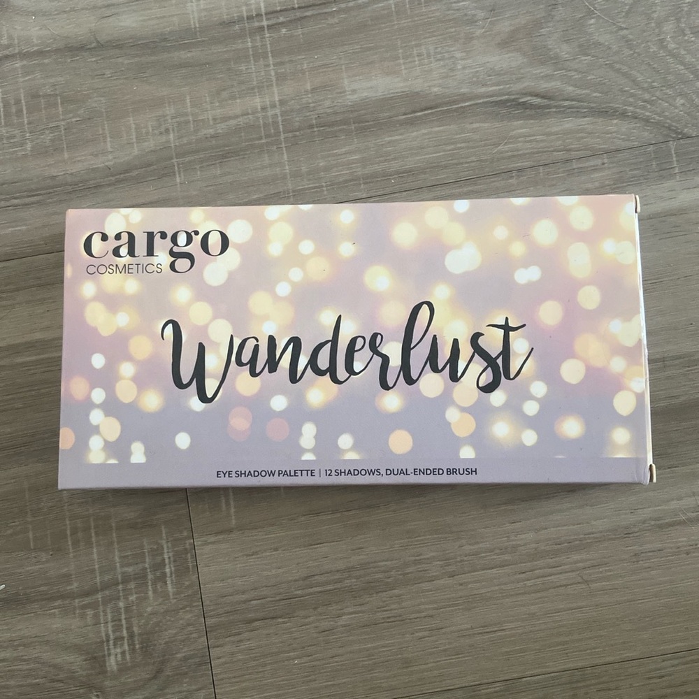 Cargo Cosmetics - wanderlust eyeshadow palette